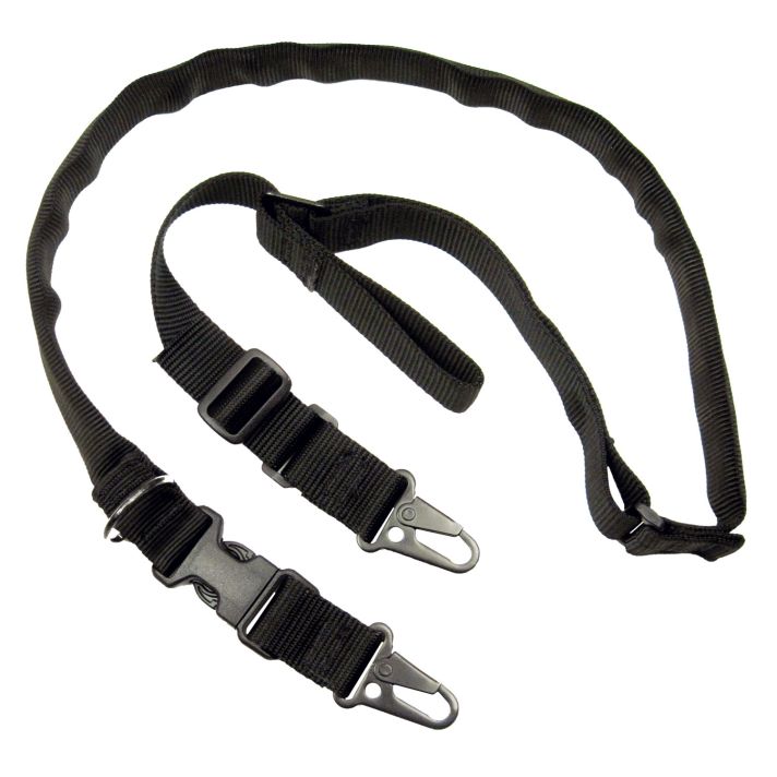 Tacshield T6030BK Warrior 2-in-1 Sling Black Webbing Padded Fast Adjust Rifle/Shotgun