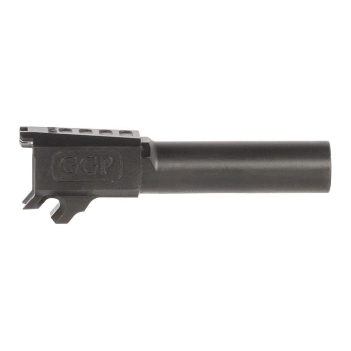Grey Ghost Precision BARRELP365NTBN GGPMatch Grade Barrel 9mm Luger 3.10" Fits Sig P365, 416R Stainless Steel w/Black Nitride
