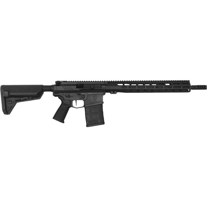 Grey Ghost Precision GGPSHM GGP Heavy MKII 308 Win,7.62x51mm NATO 16" 20+1 Black Hard Coat Anodized Adjustable Magpul SL-S Stock Black Magpul MOE Grip