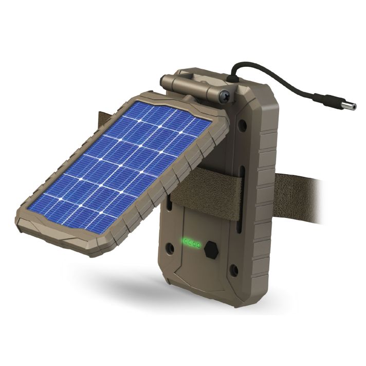 Stealth Cam STCSOLP Sol-PakFits Wireless/Cellular Trail Camera 12 Volt Li-ion Battery Brown