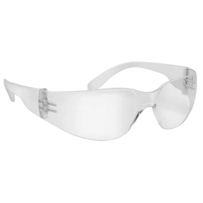 Walker's GWPWRSGLCL Sport Glasses Clearview Adult Clear Lens Polycarbonate Clear Frame