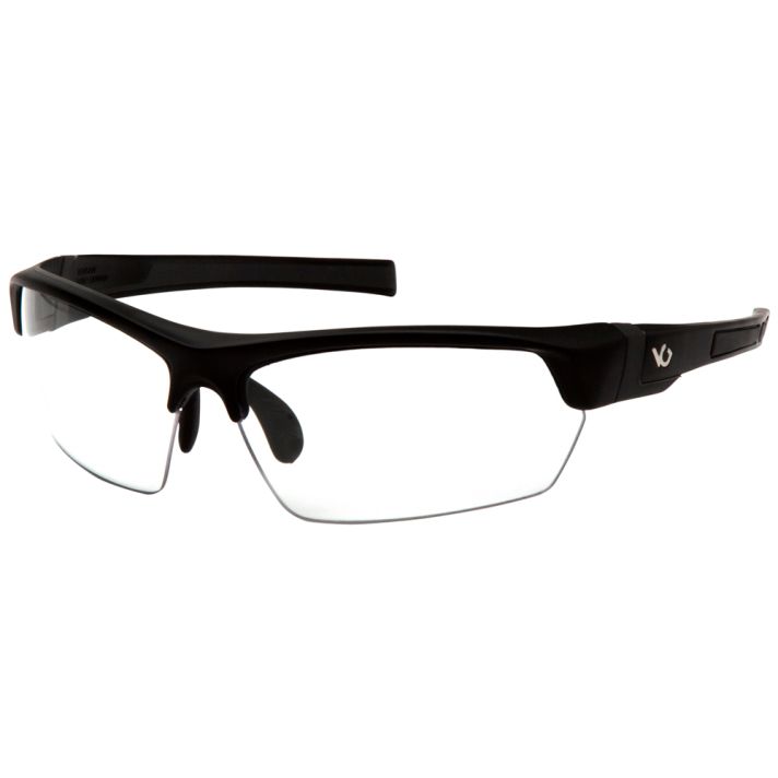 Pyramex VGSB310T Venture Gear Tensaw Adult Clear Lens Anti-Fog/Anti-Scratch Polycarbonate Black Frame