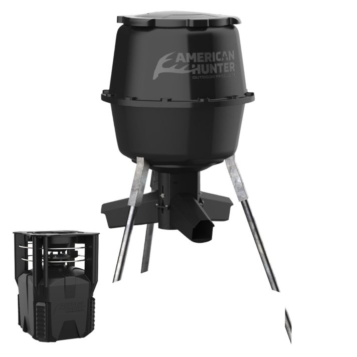 American Hunter AH225XDPRO XD-Pro16 Programs, 1-60 Seconds Duration, 30 Gallon Capacity Black