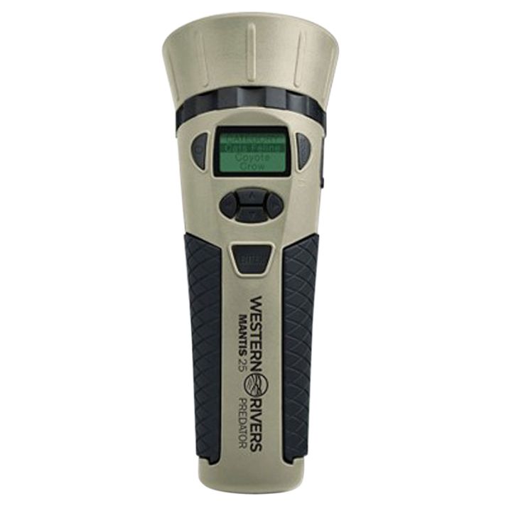 Western Rivers WRC-GC25-PDT Mantis 25 Electronic Call Multiple Sounds Attracts Predators Brown Plastic