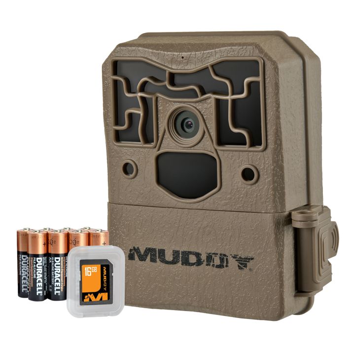 Muddy MUDMTC300K Pro-Cam 18 Combo Brown LCD Display 18MP Resolution Invisible Flash SD Card Slot Up to 32GB Memory