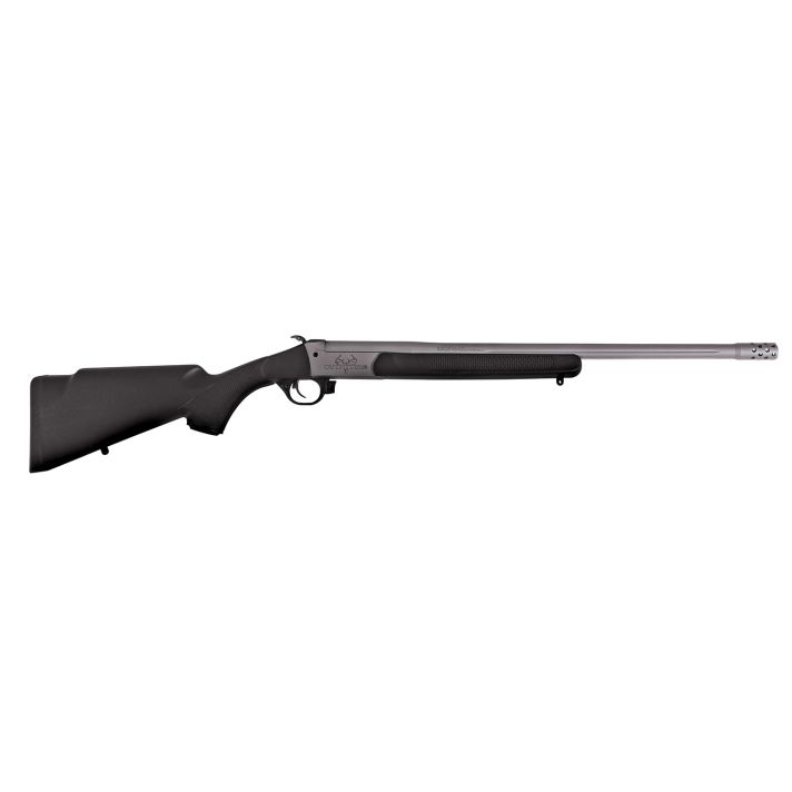 Traditions CR351130WT Outfitter G3 Full Size 35 Whelen 1rd 22" Stainless Cerakote Fluted Threaded Barrel, Drilled & Tapped Steel Receiver, Fixed Black Synthetic Stock, Right Hand