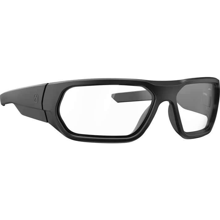 Magpul MAG1145-0-001-1000 Radius Eyewear Adult, Clear Lens/ Polycarbonate Black Frame