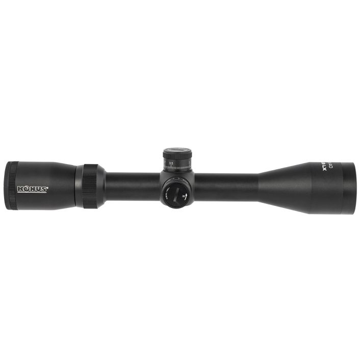 Konus 7212 Konus-LXMatte Black 3-9x 40mm 1" Tube 30/30 Duplex Reticle For 350 Legend