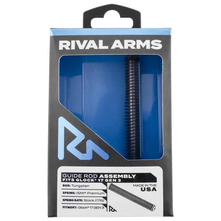 Rival Arms RA50G101T Guide Rod AssemblyFits Glock 17 Gen3 Tungsten