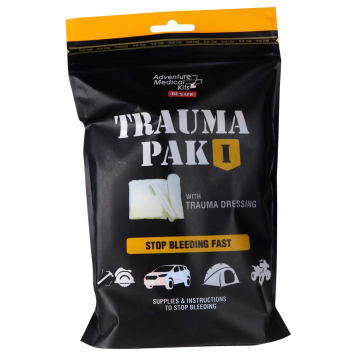 Adventure Medical Kits 20640295 Trauma Pak IStop Bleeding Clotting Gauze