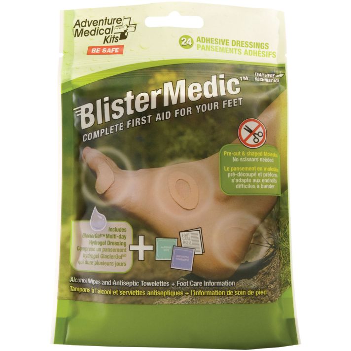 Adventure Medical Kits 01550667 Blister Medic Kit Blister Prevention Brown 24 Precut Shapes