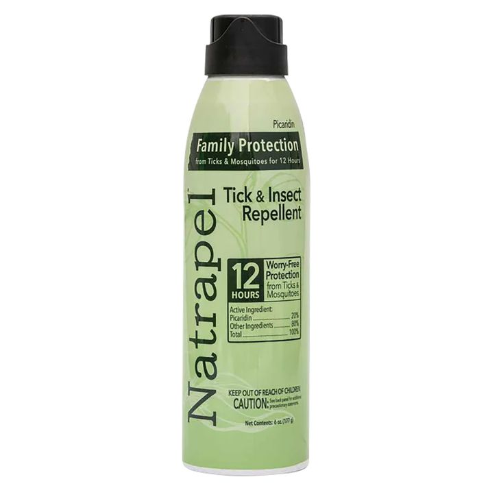 Natrapel 00066878 Picaridin Insect Repellent 6 oz Aerosol Repels Ticks & Biting Insects Effective Up to 12 hrs