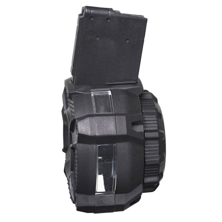 ProMag DRMA24 Standard65rd Drum w/ Capacity Window 223 Rem/5.56x45mm Fits AR-15 Black DuPont Zytel Polymer