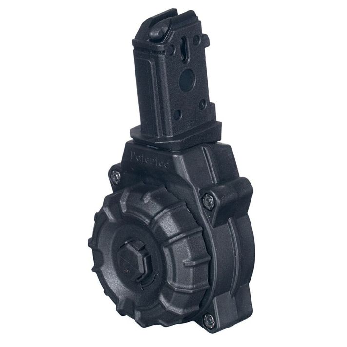 ProMag DRMA29 StandardBlack Drum 30rd for 9mm Luger CZ Scorpion