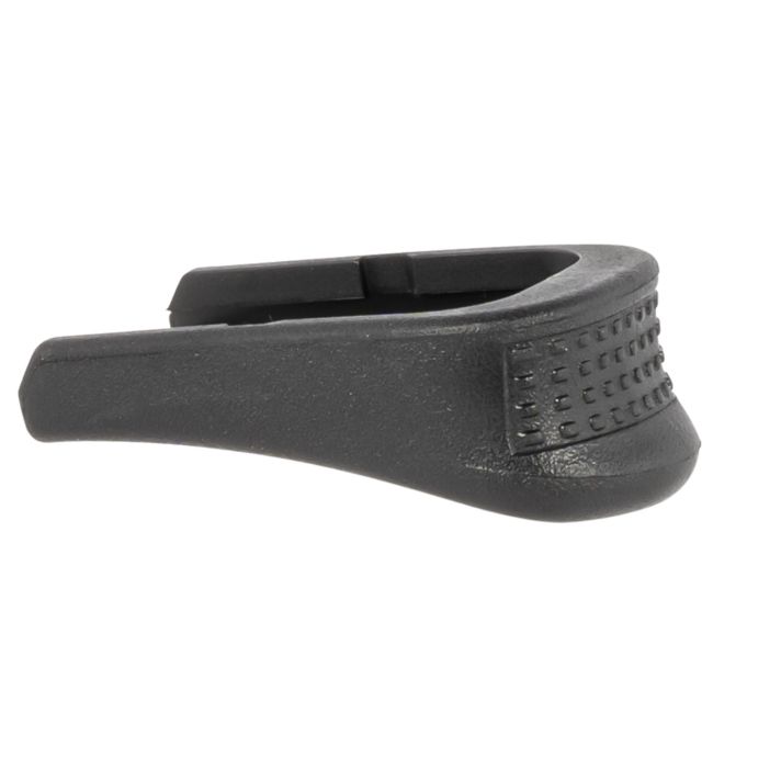 Pearce Grip PG48 Grip Extensionmade of Polymer with Texture Black Finish & 5/8" Gripping Surface for 9mm Luger Glock 43X, 48