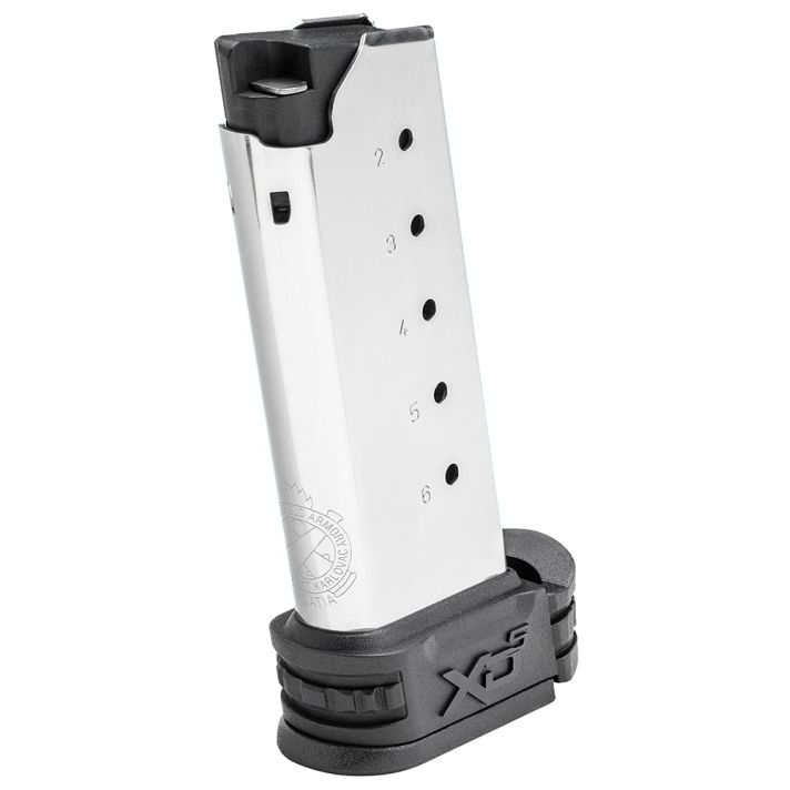 Springfield Armory XDS5006 XD-S6rd 45 ACP SS/Black Stainless Steel