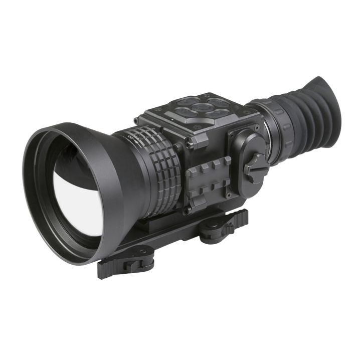 AGM Global Vision 3083455008SE71 Secutor T75-384 Thermal Rifle Scope Black 3.6x 75mm Multi Reticle 384x288, 50Hz Resolution Zoom Digital 1x/2x/4x/PIP Features Rangefinder
