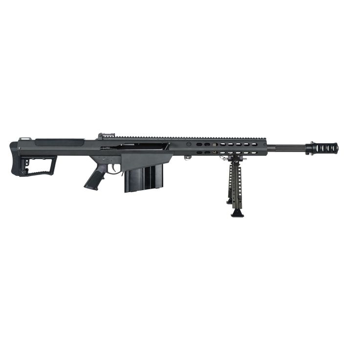 Barrett 18062 M107A150 BMG 20" 10+1 Black Cerakote Black Fixed w/Sorbothane Recoil Pad Stock Black Polymer Grip