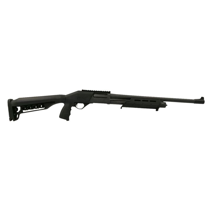 JTS Shotgun X12PT X12PT12 Gauge 4+1 2.75" 18.56" Barrel, Black Metal Finish, Picatinny Rail, Synthetic Stock w/Pistol Grip, Optics Ready