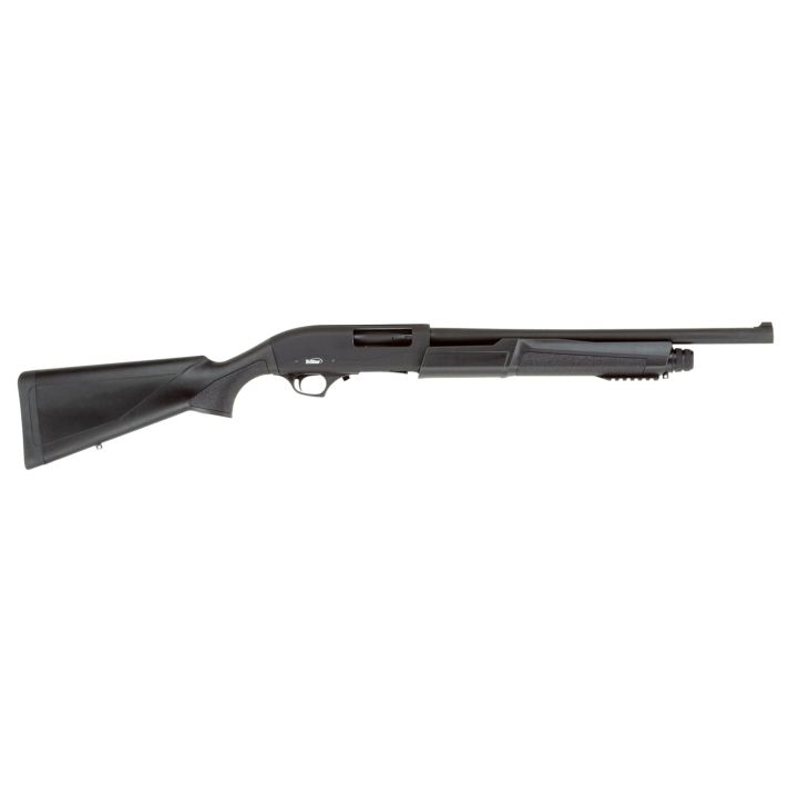 TriStar 23160 Cobra III Tactical Pump 12 Gauge 18.50" 5+1 3" Black Rec/Barrel Black Synthetic Stock Right Hand (Full Size) Includes 1 Cylinder MobilChoke