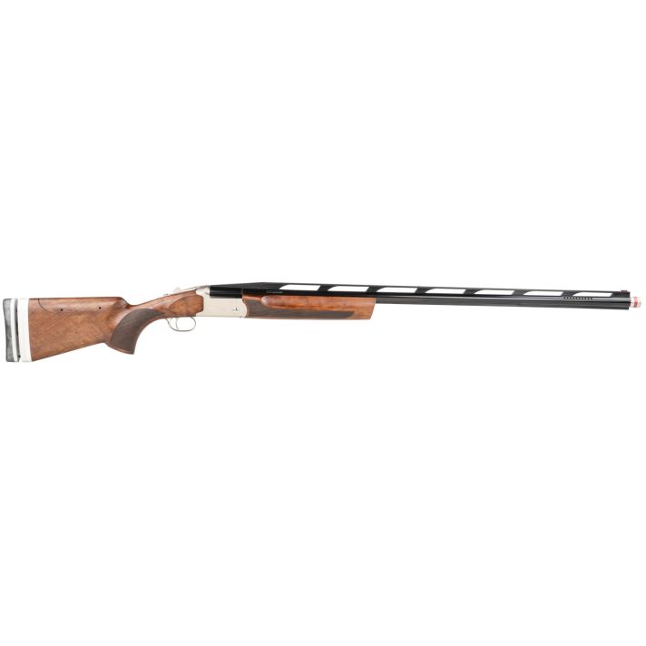 TriStar 35411 TT-15A Mono Trap 12 Gauge 1rd 2.75" 34" with Adjustable Rib Barrel Silver Rec Walnut Fixed with Adjustable Comb Stock Right Hand (Full Size) Includes 3 Extended MobilChoke