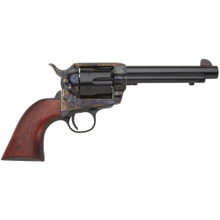 Pietta HF45CHS512NM 1873 Great Western II Californian 45 Colt (Long Colt) 6rd 5.50" Blued Steel Barrel & Cylinder, Color Case Hardened Steel Frame, Walnut Grip, Exposed Hammer