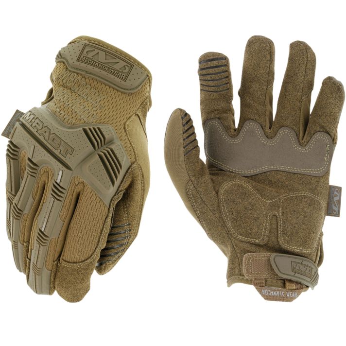 Mechanix Wear MPT72008 M-PactCoyote Synthetic Leather Small TPR Closure