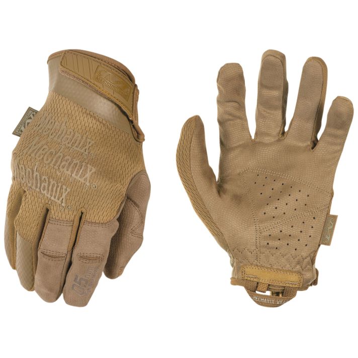 Mechanix Wear MSD-72-008 Specialty 0.5 High-Dexterity Coyote Suede Small