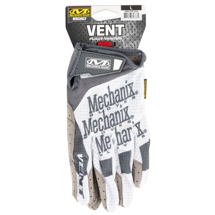 Mechanix Wear MSV-00-010 Specialty VentWhite Synthetic Leather Large