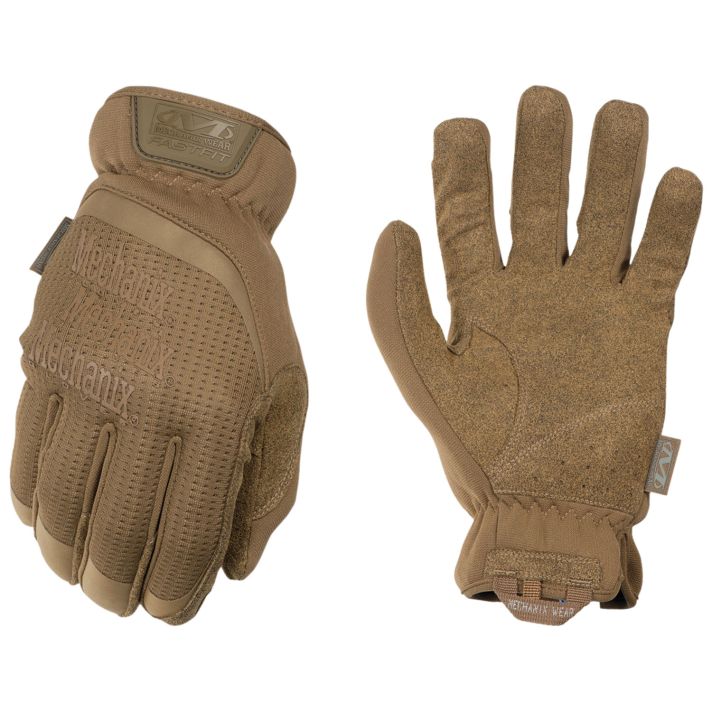 MECHANIX WEAR FFTAB-72-008 FastFitSmall Coyote Synthetic Leather Touchscreen