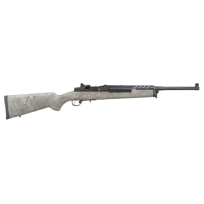 Ruger 5877 Mini-14 Tactical 5.56x45mm NATO 5+1 18.50" Barrel, Blued Alloy Steel, Exclusive Hogue Ghillie Green Stock, Optics Ready