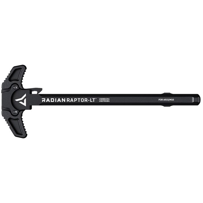 Radian Weapons R0148 Raptor LT Lightweight Ambi Charging Handle, Black, Fits Mil-Spec AR-15/M16 Platform