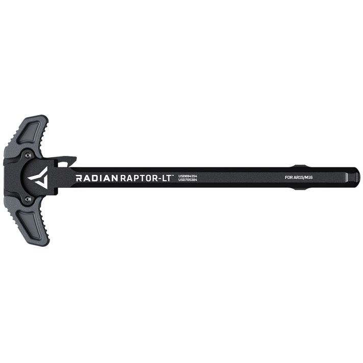 Radian Weapons R0150 Raptor LT Lightweight Ambi Charging Handle, Stealth Gray, Fits Mil-Spec AR-15/M16 Platform