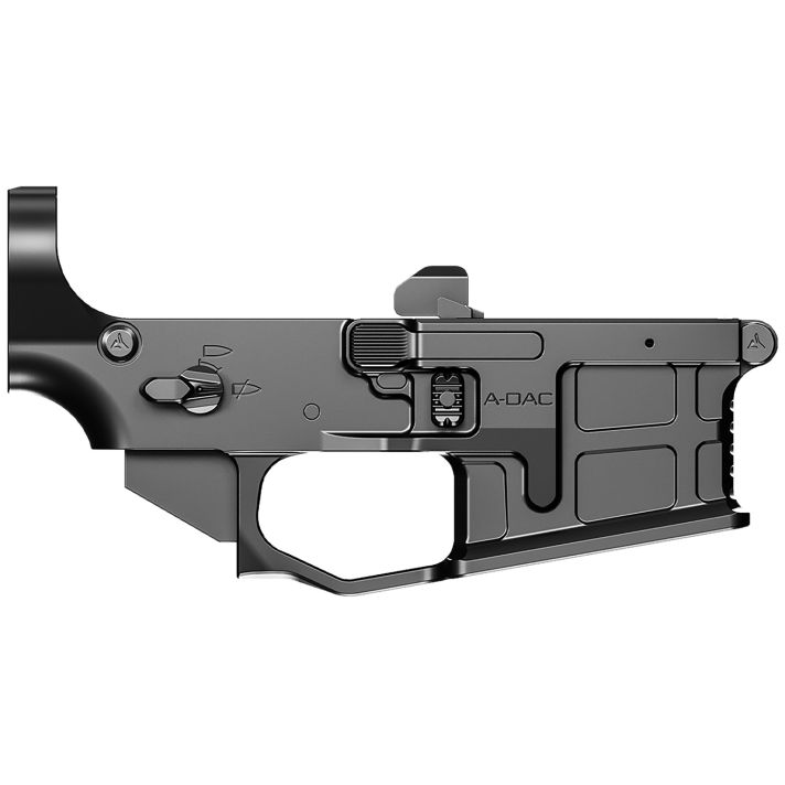 Radian Weapons R0166 A-DAC 15 Lower Receiver Black, Fully Ambi Controls, Talon 45/90 Safety, Ext. Bolt Catch, Left-Side Mag Release, Right-Side Bolt Release, Enhanced Takedown Pins
