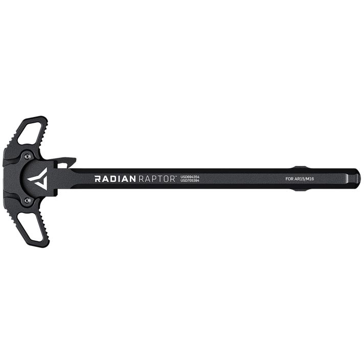Radian Weapons R0001 RaptorAmbi Charging Handle, Black, Fits Mil-Spec AR-15/M16 Platform