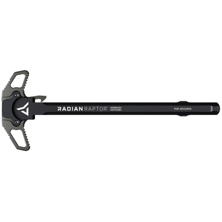 Radian Weapons R0560 RaptorAmbi Charging Handle, Radian Gray, Fits Mil-Spec AR-15/M16 Platform