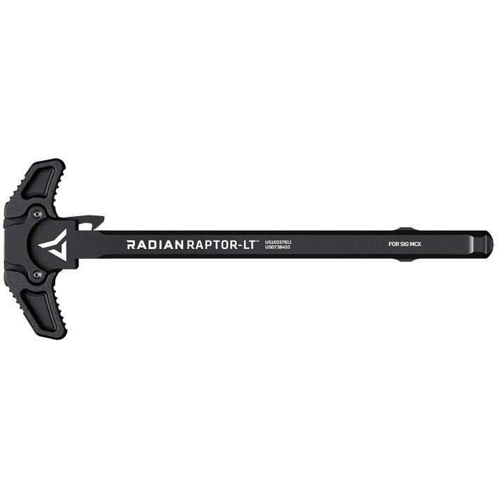 Radian Weapons R0364 Raptor LT Lightweight Ambi Charging Handle, Black, Fits Sig MCX
