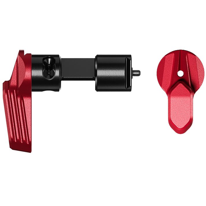 Radian Weapons R0233 Talon45/90 Ambi Safety, Red, Fits Mil-Spec AR-15/AR-10 Platform & Sig MCX/MPX