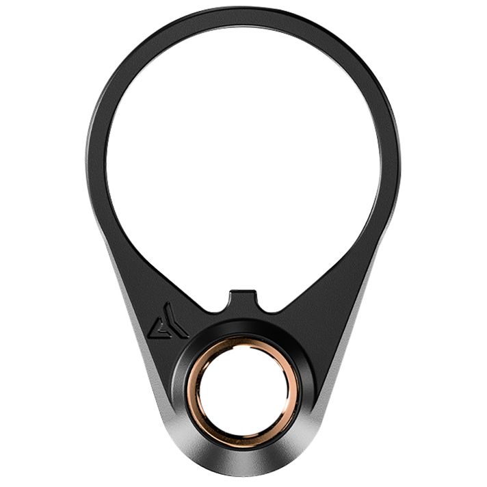 Radian Weapons R0078 Ultralight QD End Plate Fits AR-15/M16, Billet 6061-T6 Aluminum w/Titanium QD Swivel Cup, Black Anodized Finish