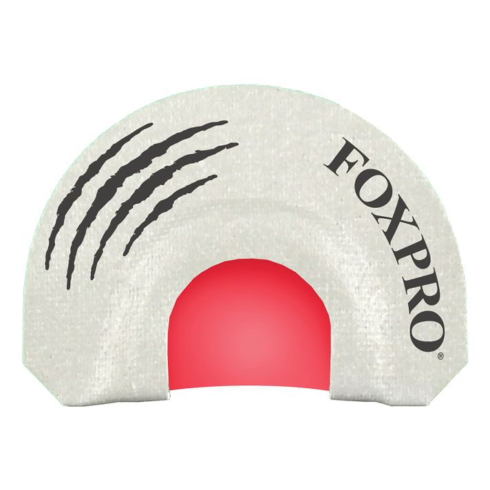 Foxpro SMOKINGGUN Smoking Gun HowlerDiaphragm Call Double Reed Attracts Coyotes White