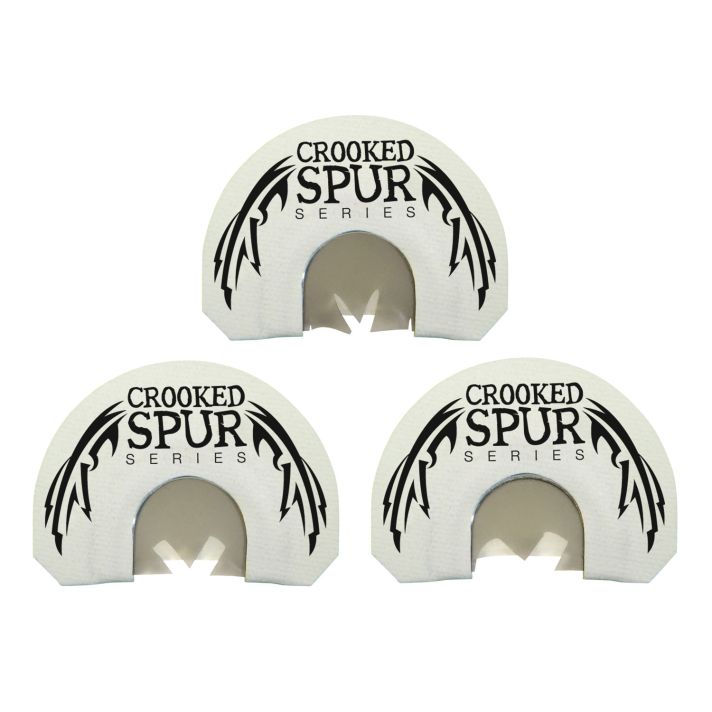 Foxpro CSGSCOMBO Crooked Spur Ghost Spur Combo Diaphragm Call, Attracts Turkey,Triple Prophylactic Reeds
