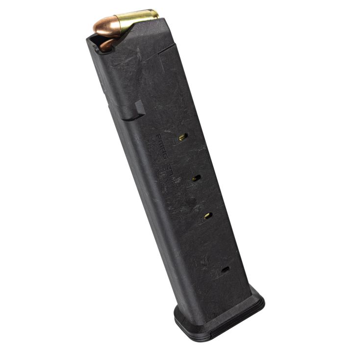 Magpul MAG662-BLK PMAG GL9 27rd 9mm Luger Compatible w/Glock 19 Black Polymer