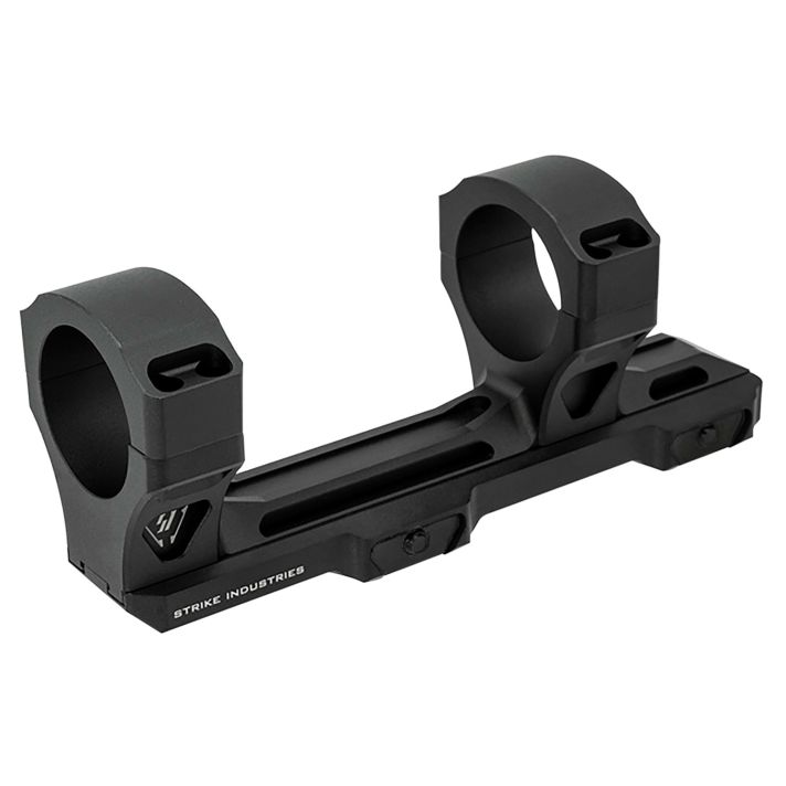 Strike Industries STRIKEASM Adjustable Scope Mount/Ring Combo Black Anodized