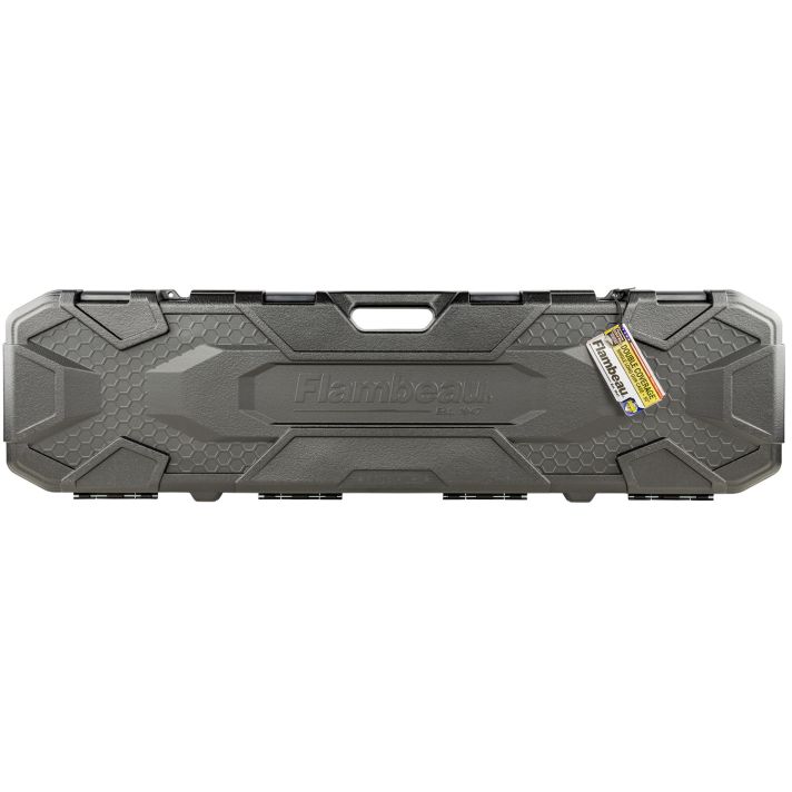 Flambeau 5013SN Double Coverage Single Gun Case Black Polymer 50" Scoped Rifle Or Shotgun