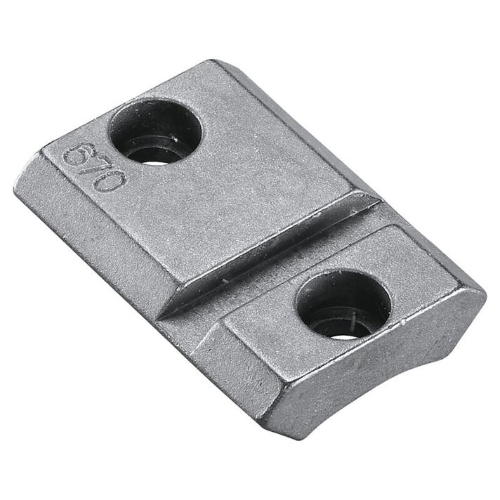 Weaver Mounts 48260 Grand Slam Top Mount BaseSilver Savage 110