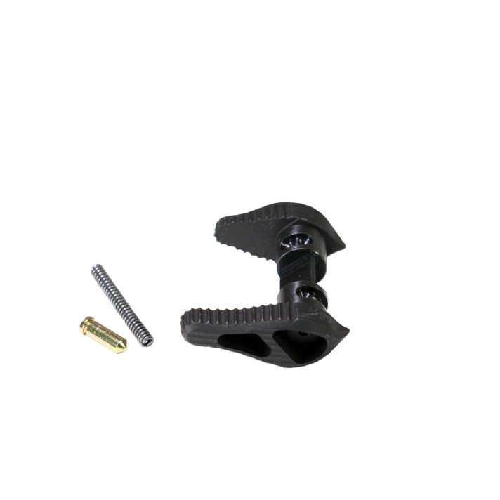Timber Creek Outdoors AMBISSBL Safety Selector 45/90 Degree AR Platform Black Aluminum Ambidextrous