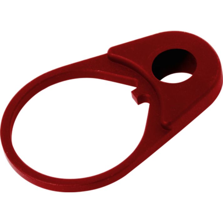 TIMBER CREEK OUTDOOR INC QDEPR QD End PlateQuick Detach AR Platform Red Anodized Aluminum Ambidextrous