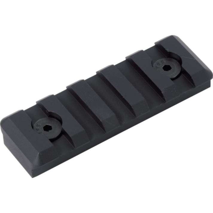 Timber Creek Outdoors M5SPRBL M-LOK 5 Slot Picatinny RailBlack Anodized