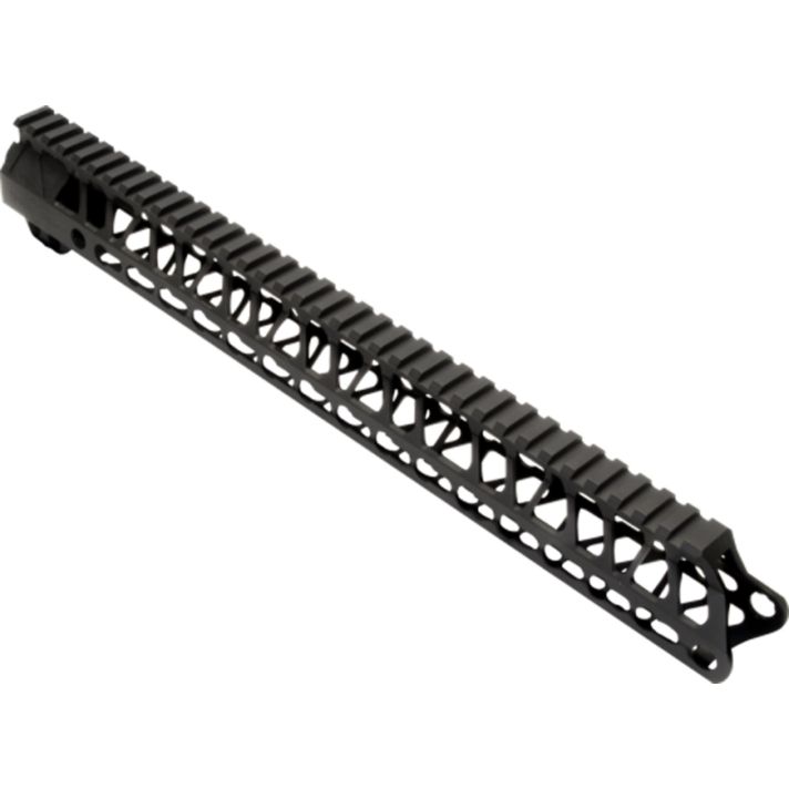 TIMBER CREEK OUTDOOR INC ME15HGBL Enforcer Handguard AR-15 Black Hardcoat Anodized Aluminum 15" Picatinny/M-LOK