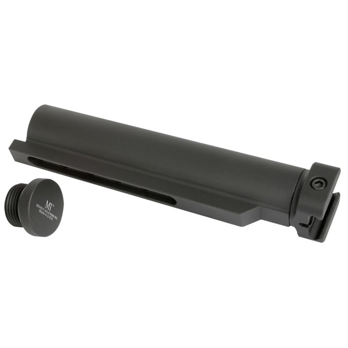 Midwest Industries MISTAP Stock Tube AdaptorBlack Hardcoat Anodized Aluminum AR-Platform